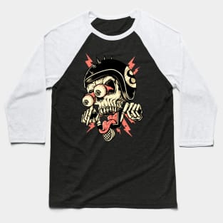 Freaky Biker Baseball T-Shirt